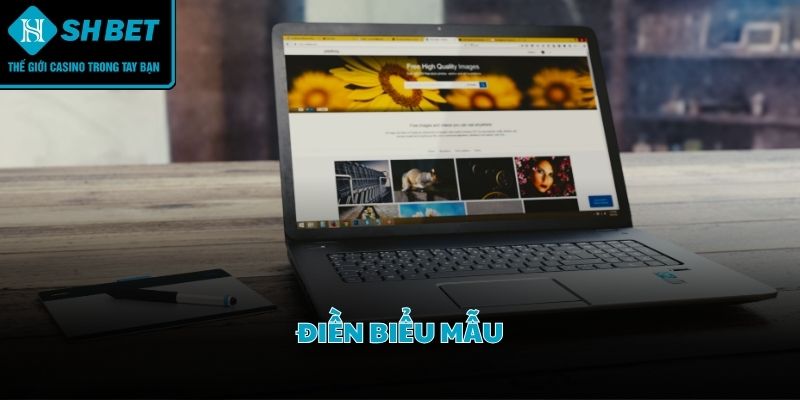 Người dùng cần điền chính xác thông tin cá nhân vào biểu mẫu theo quy định