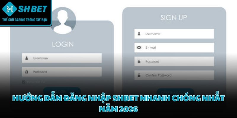 Hướng dẫn đăng nhập SHBET
