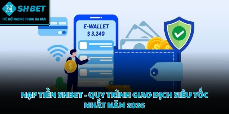 Nạp tiền SHBET - Quy trình giao dịch siêu tốc nhất năm 2026