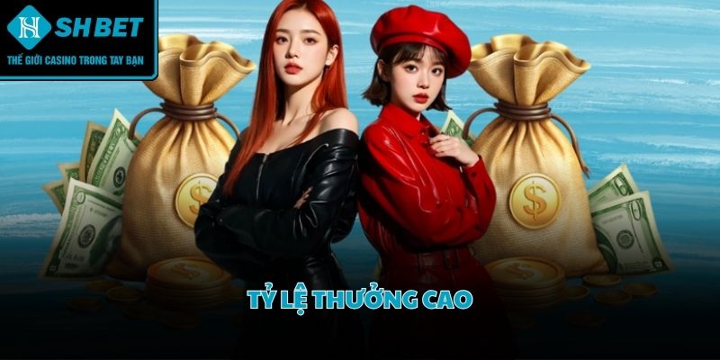 SHBET nổi tiếng với việc cung cấp tỷ lệ thưởng cạnh tranh nhất thị trường